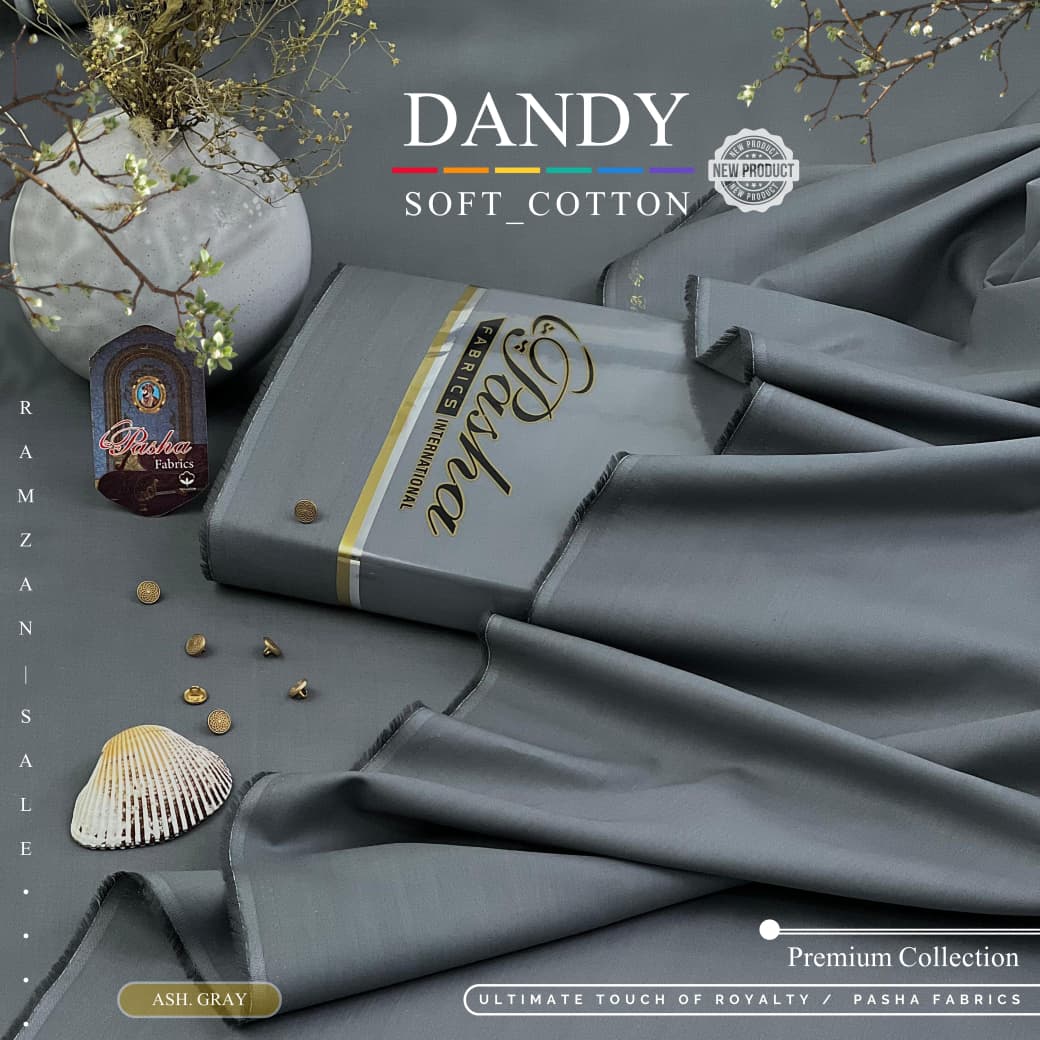 Dandy - Soft Cotton - Ash Gray