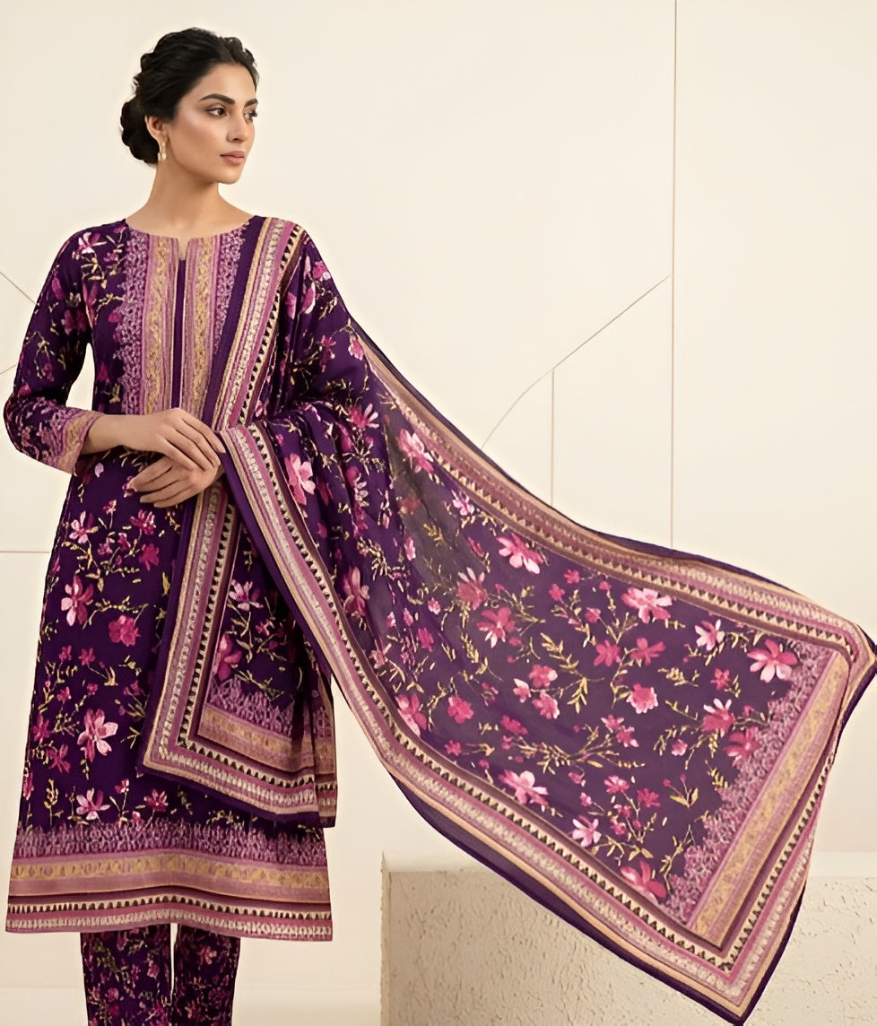 “Royal Purple Vibes 💜“Bold color, beautiful you Festive Collection