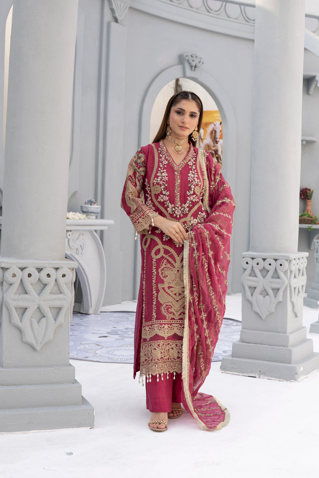 EDEN ROSE | SS-1056 STYLISH DRESS