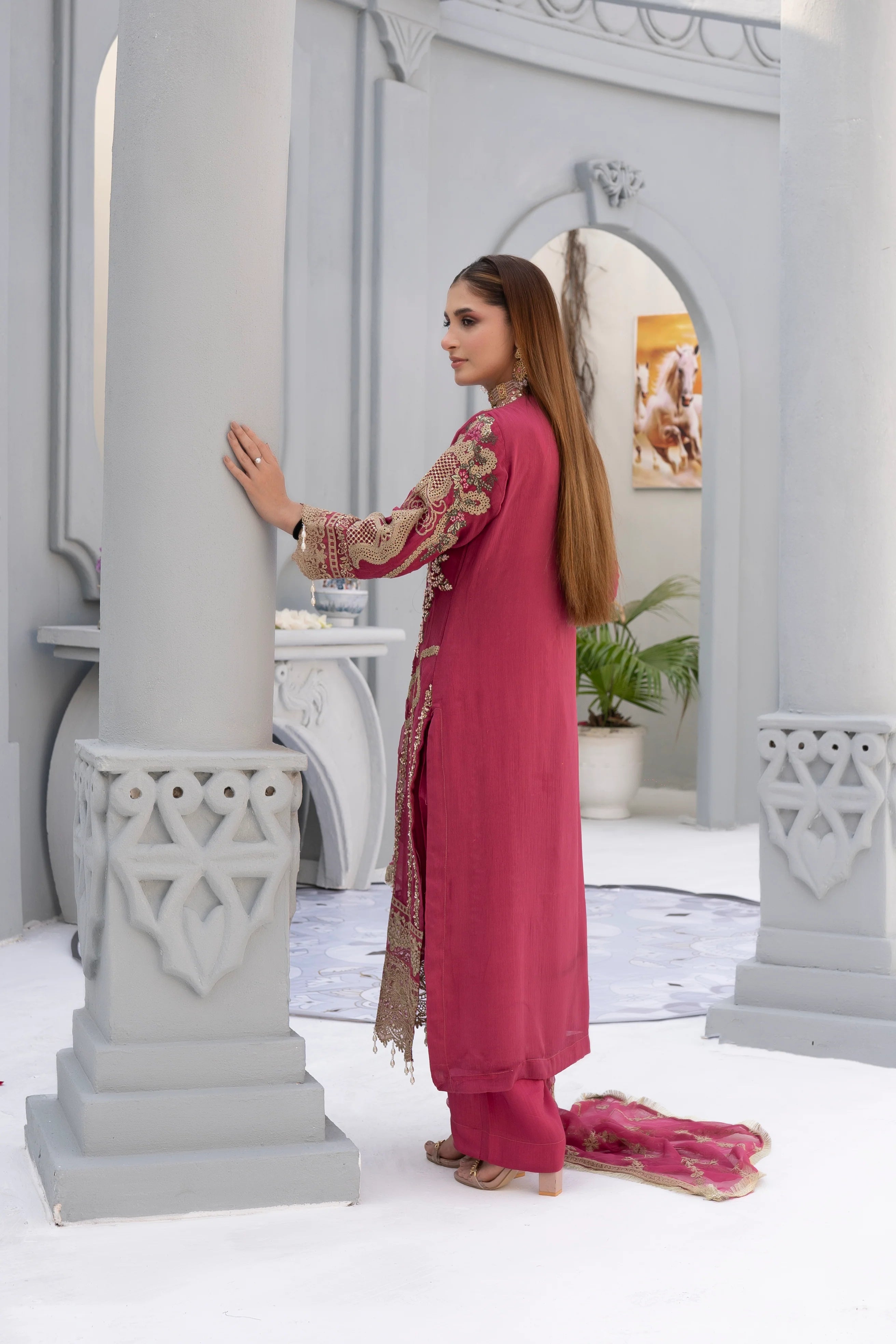 EDEN ROSE | SS-1056 STYLISH DRESS